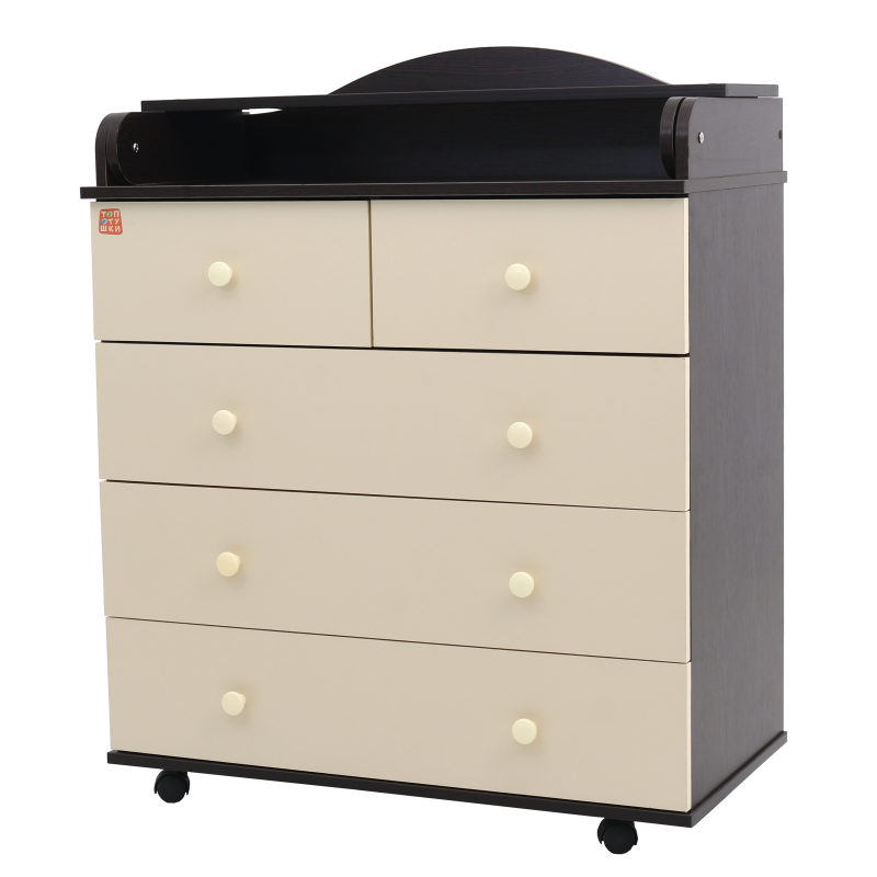 Комод Топотушки Фортуна" 5 ящ. ЛДСП 800/5