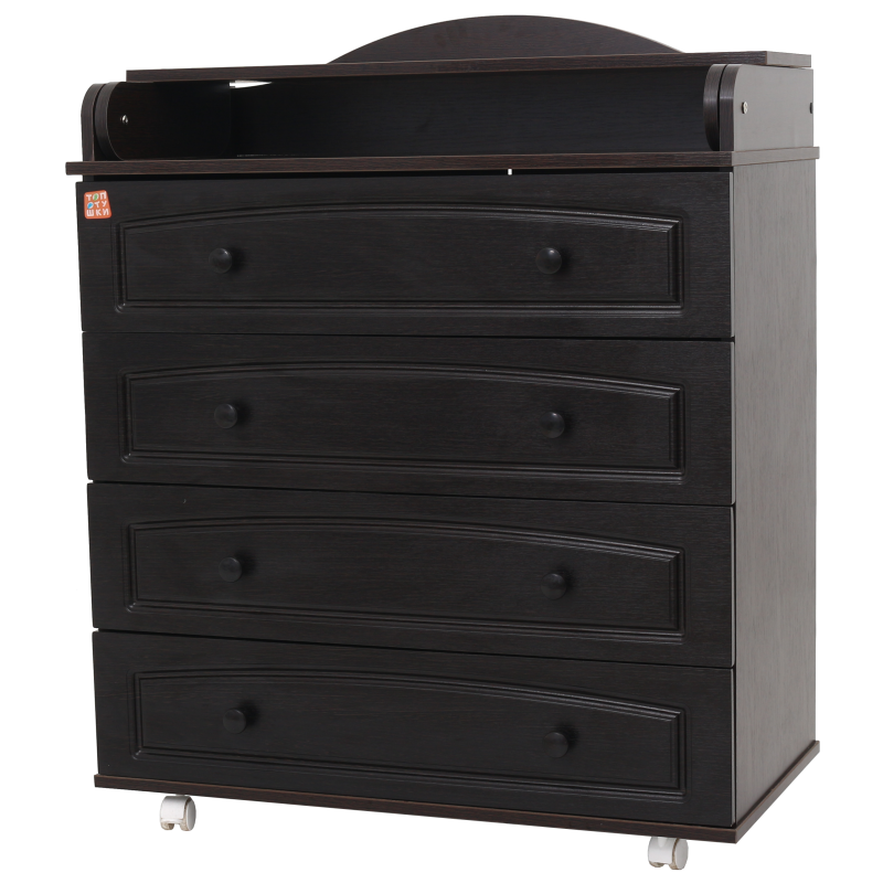 Комод Топотушки Ричард 4 ящ. МДФ 800/4 (венге)