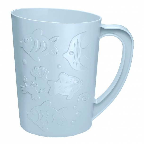 КУВШИН ДЕТСКИЙ ДЛЯ КУПАНИЯ 1,08 Л (31 Светло-голубой)