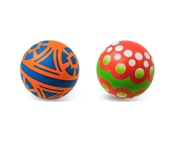 Мяч резиновый  d200мм окрашивание по трафарету  (Любой)